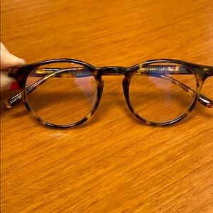 Tortoise Blue/black light blocking DIFF glasses